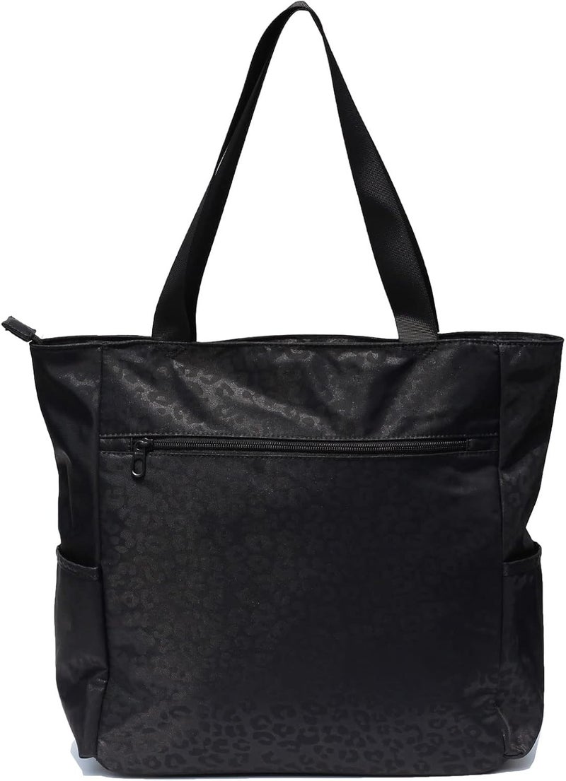 ESVAN Original Floral Water Resistant Large Tote Bag Shoulder Bag for Gym Beach Travel Daily Bags Upgraded - Image 5
